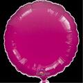 Loftus International 18 in. Metallic Fuchsia Round HX Anagram Balloon, 10PK A2-1566